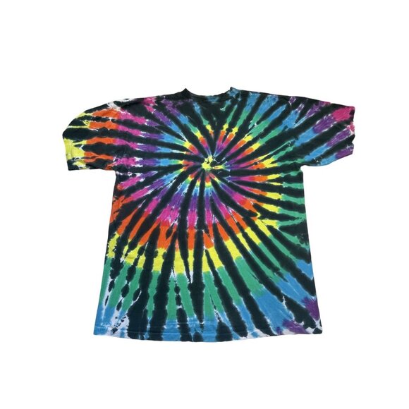 Vintage Single Stitch Disney Aerosmith Graphic Tee 2XL Tie Dye - Picture 3 of 12